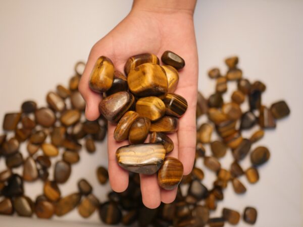 Natural Tiger Eye Tumbles