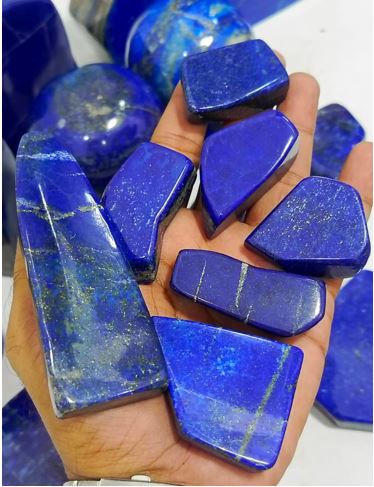 Lapis Lazuli polished stones